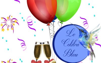 2 ans d’histoire… grâce à vous au Colibri bleu-chambre d’hôtes et gîte