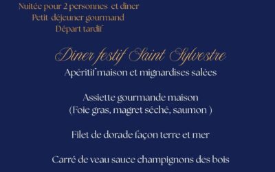 Le Colibri Bleu vous invite à célébrer le Nouvel An autrement…