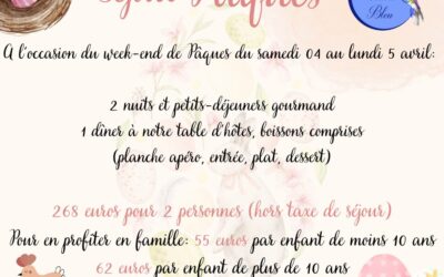 Pâques Chic & gourmand au ColibriBleu